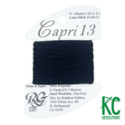 Capri 13 C301 Black - KC Needlepoint