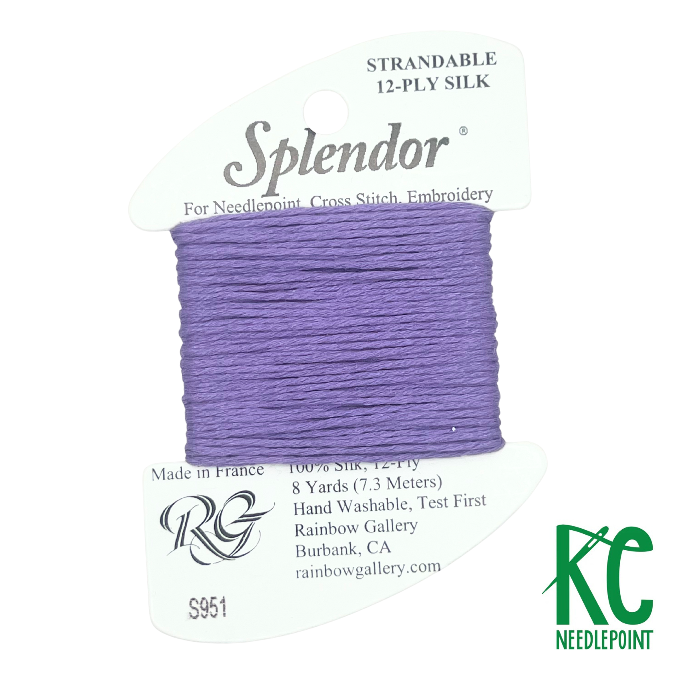 Splendor S951 Muted Purple - KC Needlepoint