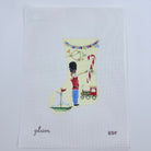 Toy Soldier Mini Sock Canvas - KC Needlepoint