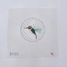 Hummingbird Round Canvas - KC Needlepoint