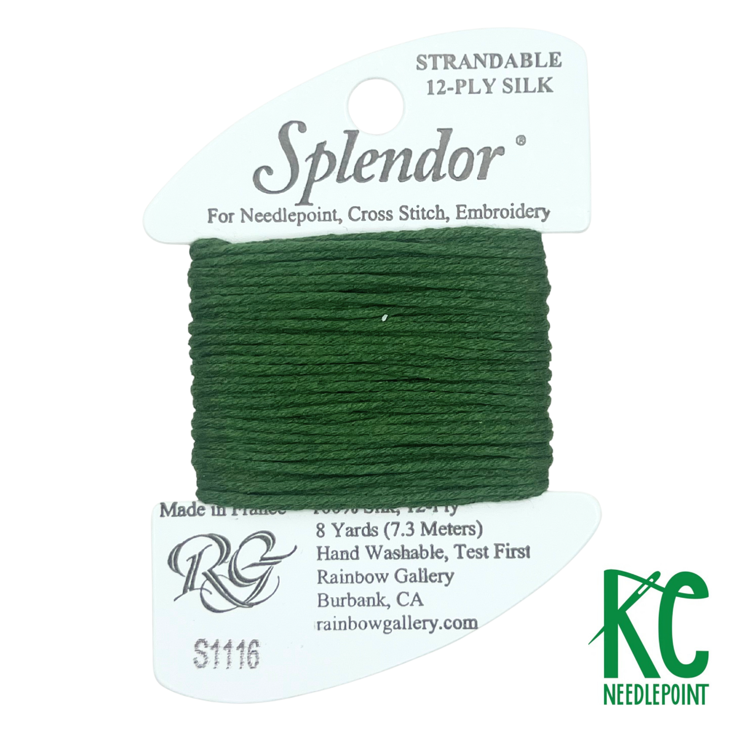 Splendor S1116 Victorian Green - KC Needlepoint