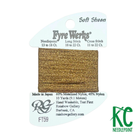 Fyre Werks Soft Sheen FT59 Tawny Gold - KC Needlepoint