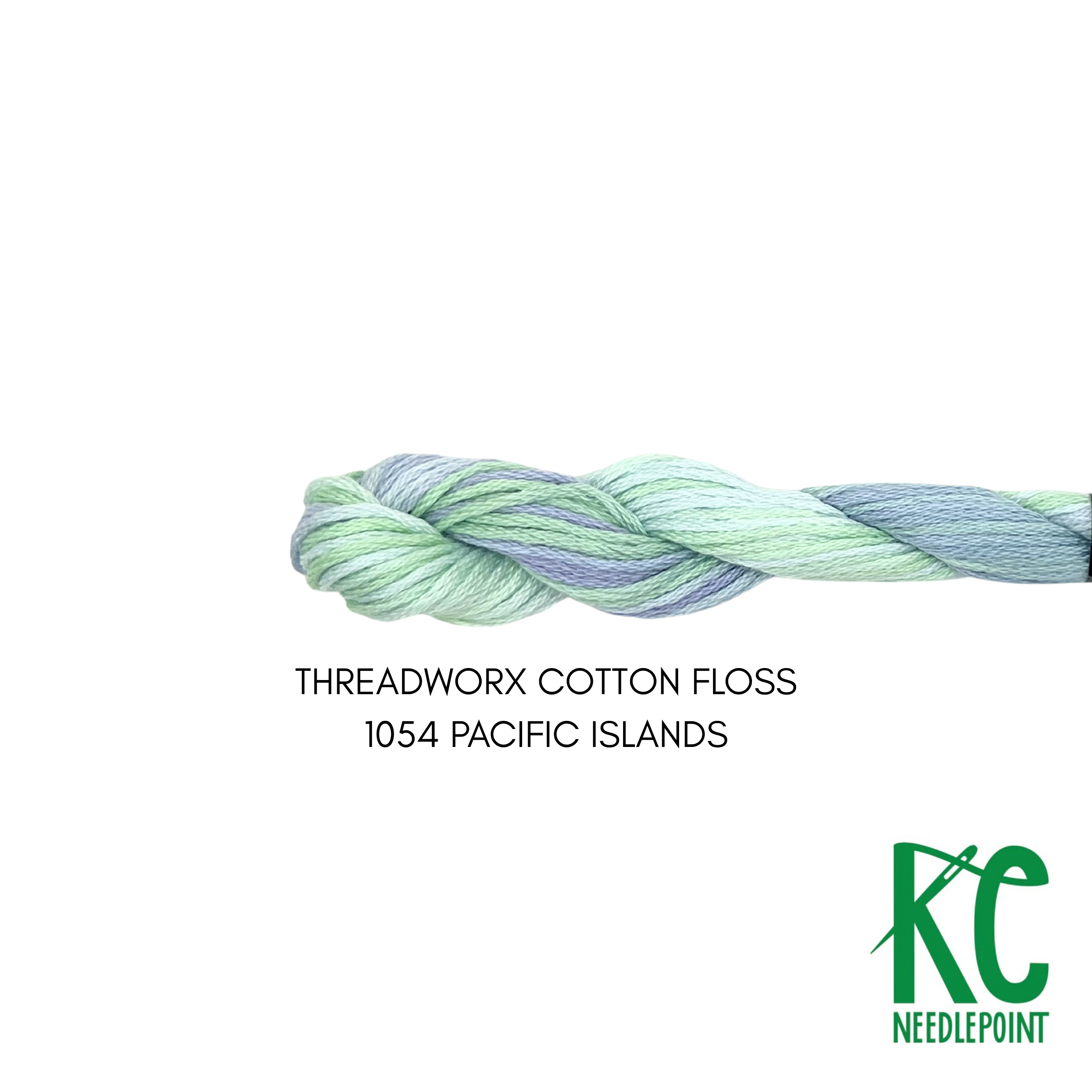 ThreadworX Cotton Floss 1054 Pacific Islands - KC Needlepoint