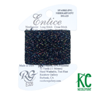 Entice E326 Black Sparkle - KC Needlepoint