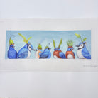 Birds of Blue Needlepoint Canvas - KC Needlepoint