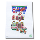 Bad Landing Christmas Stocking Canvas - KC Needlepoint