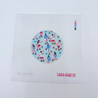 Soccer Players Round Canvas - KC Needlepoint