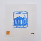 Passport Stamp-Geneva Canvas - KC Needlepoint
