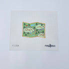 Hiking Map Canvas - KC Needlepoint