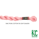 DMC 3 Pearl Cotton 761 Light Salmon - KC Needlepoint