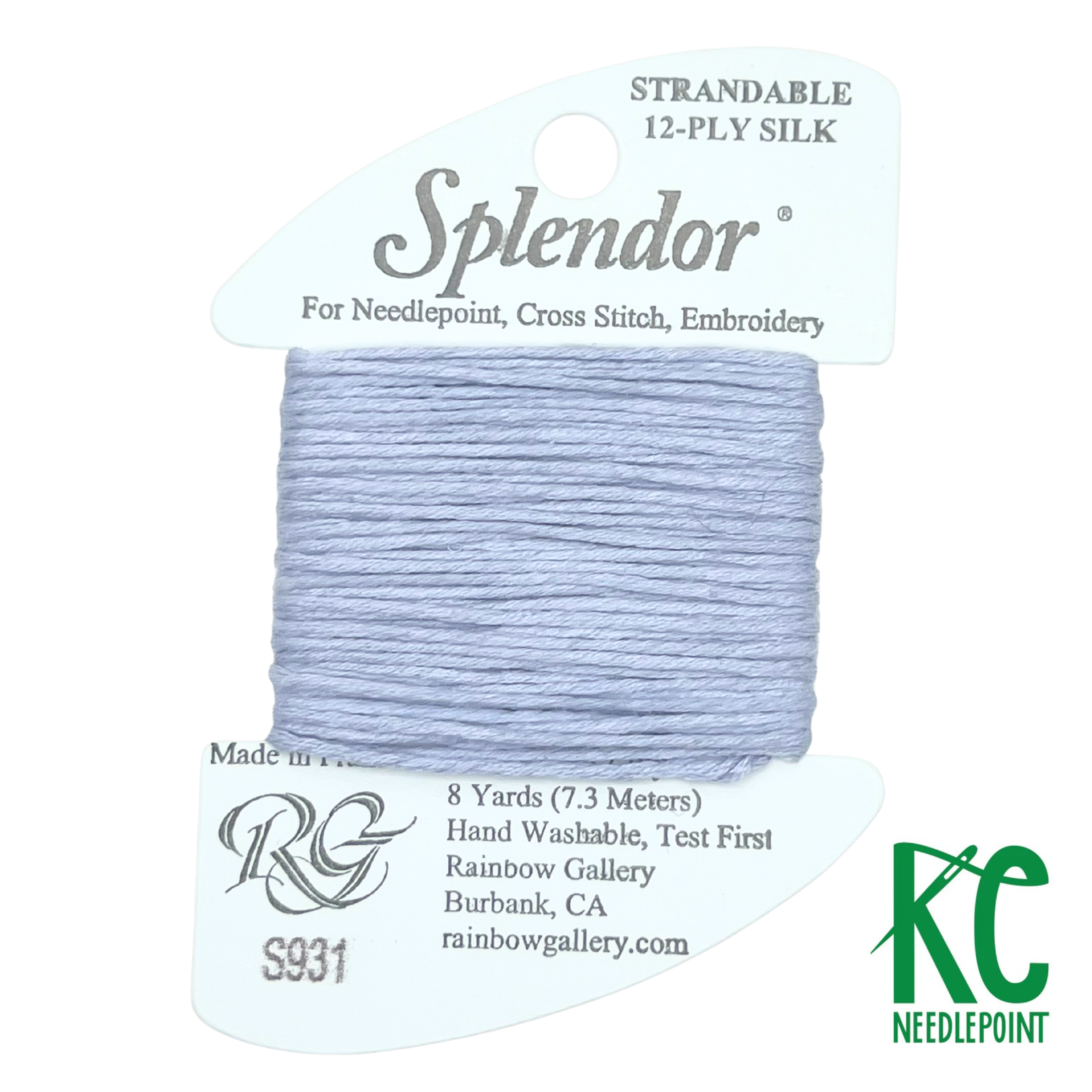 Splendor S931 Pale Blue Violet - KC Needlepoint