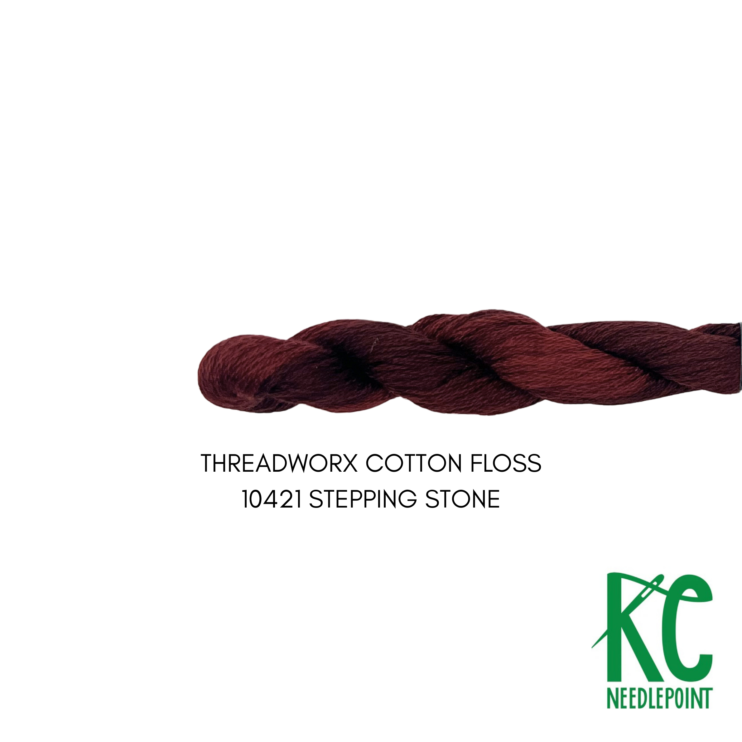 ThreadworX Cotton Floss 10421 Stepping Stone - KC Needlepoint
