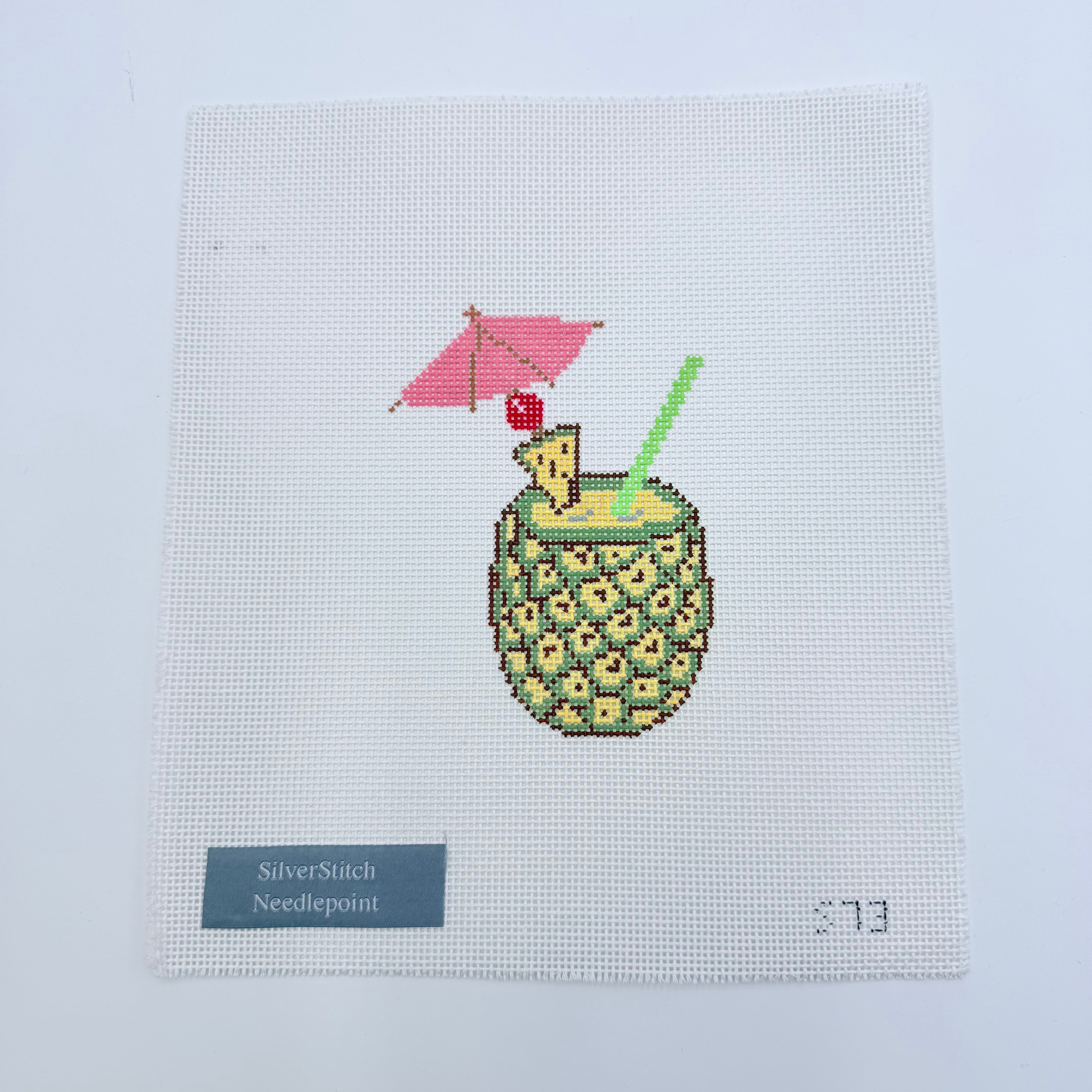 Pina Colada Canvas - KC Needlepoint