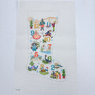 Twelve Days of Christmas Stocking Canvas - KC Needlepoint