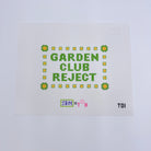 Garden Club Reject Canvas - KC Needlepoint
