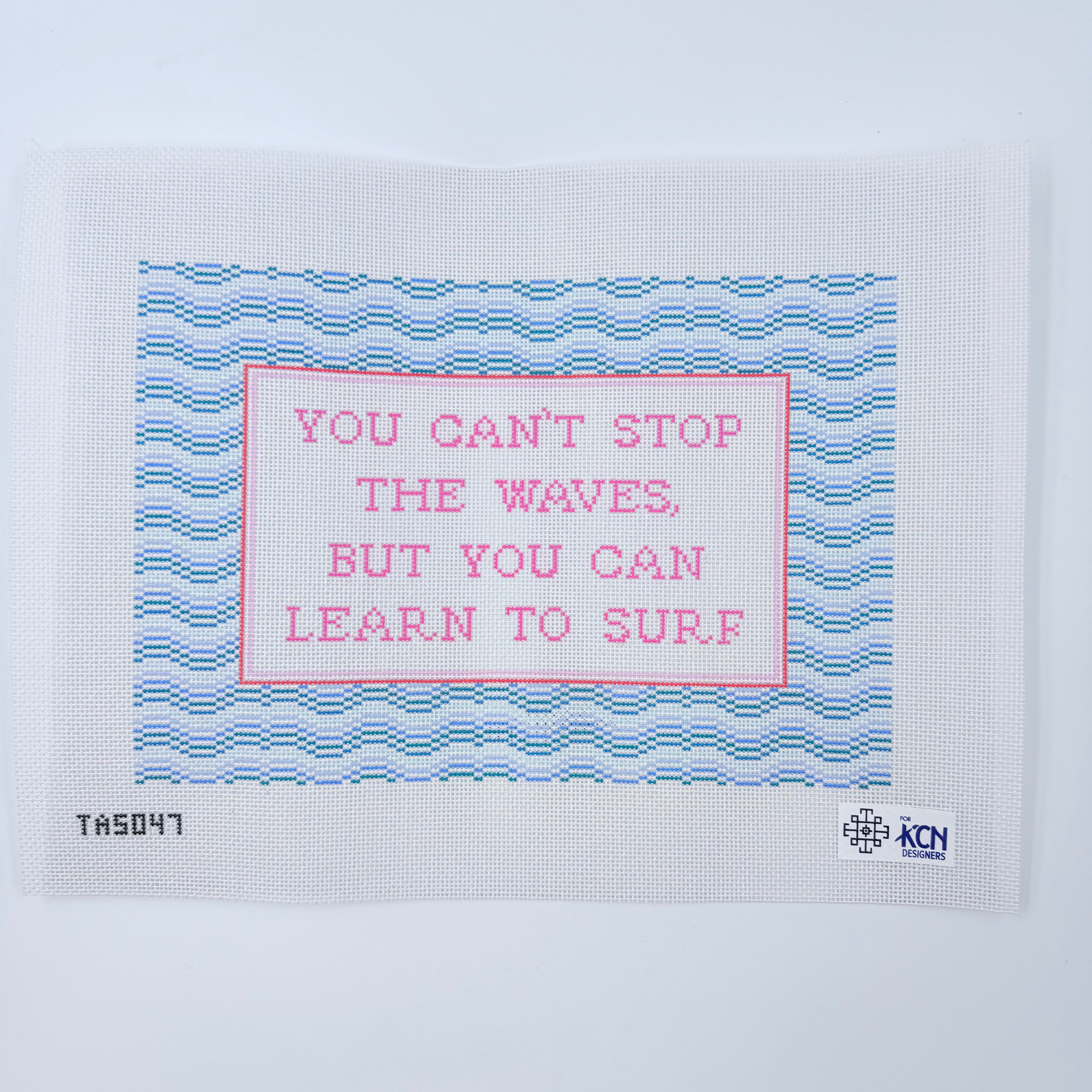 You Can't Stop the Waves... Canvas - KC Needlepoint