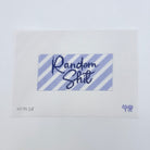 Random Shit Canvas - KC Needlepoint