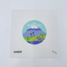 Mt. Kilimanjaro Travel Round Canvas - KC Needlepoint