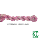 Watercolours 053 Coral Blush - KC Needlepoint