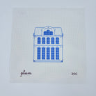 Delft House #3 Needlepoint Canvas - KC Needlepoint