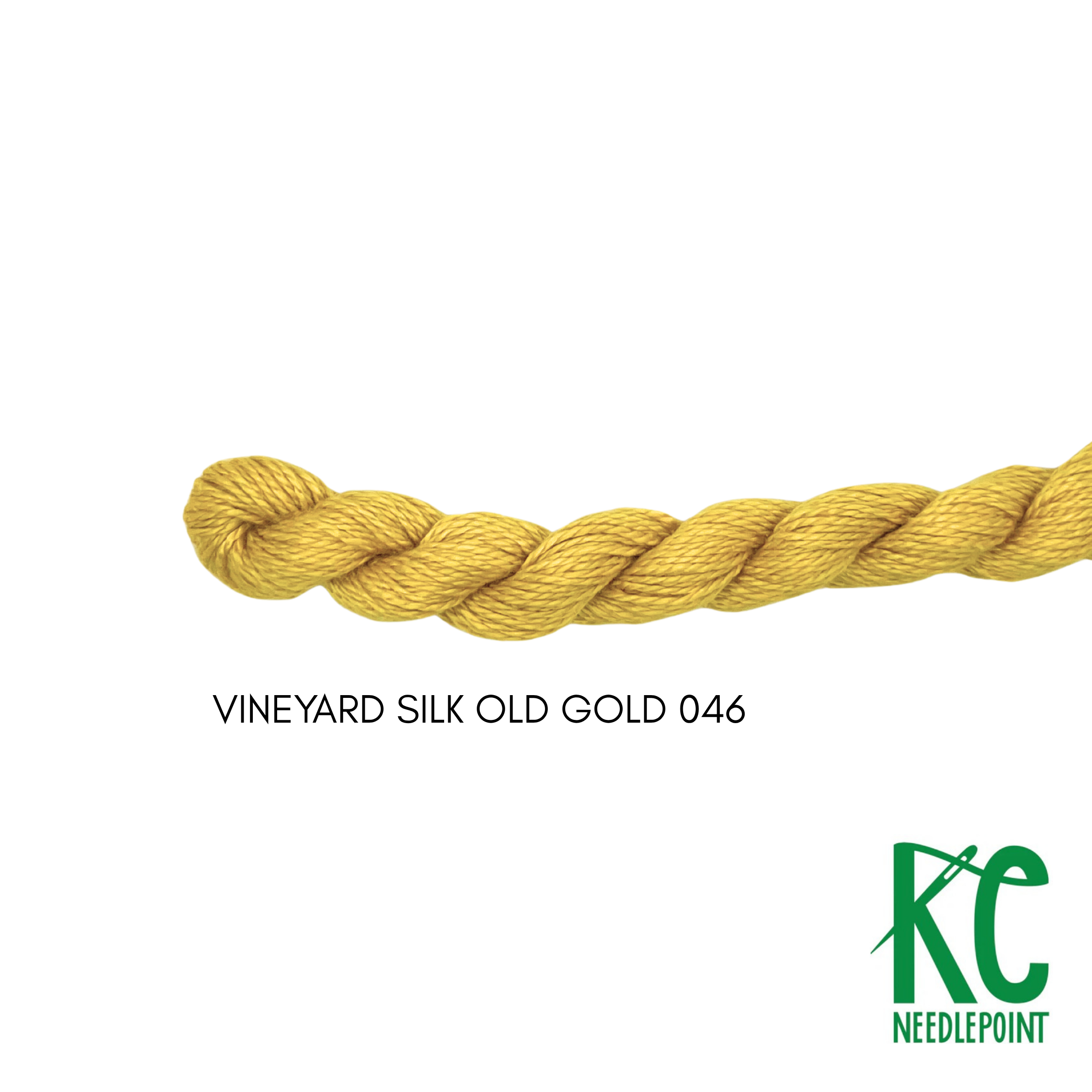 Vineyard Silk Skein C046 Old Gold - KC Needlepoint