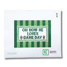 Oh How He Loves Game Day Canvas - KC Needlepoint