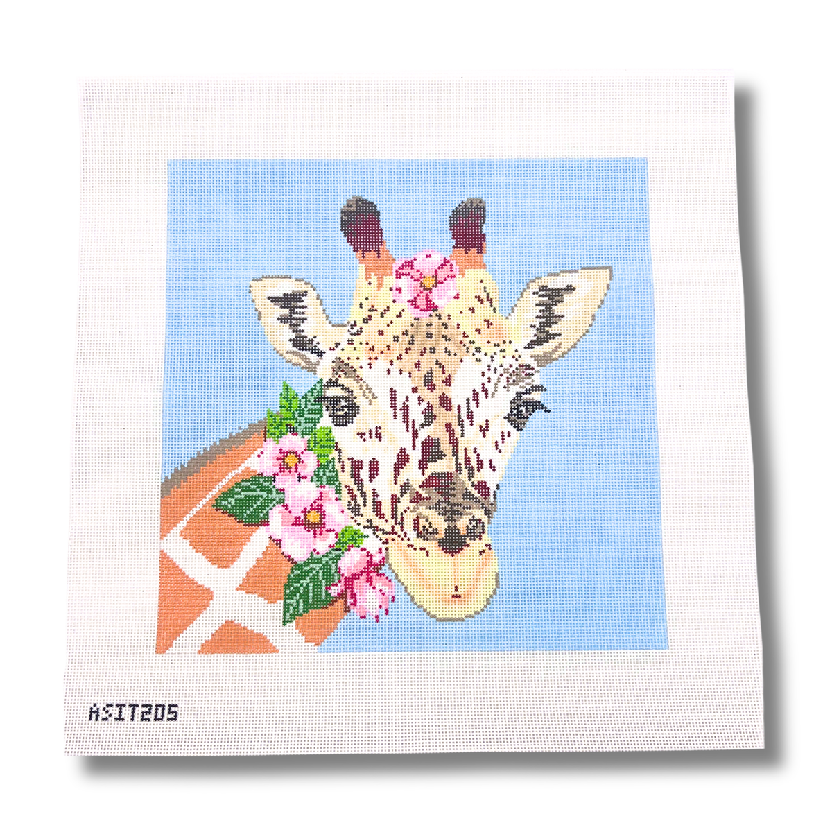 Giraffe Canvas - KC Needlepoint