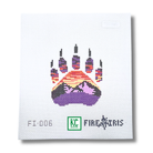 Fresh Tracks Canvas - KC Needlepoint