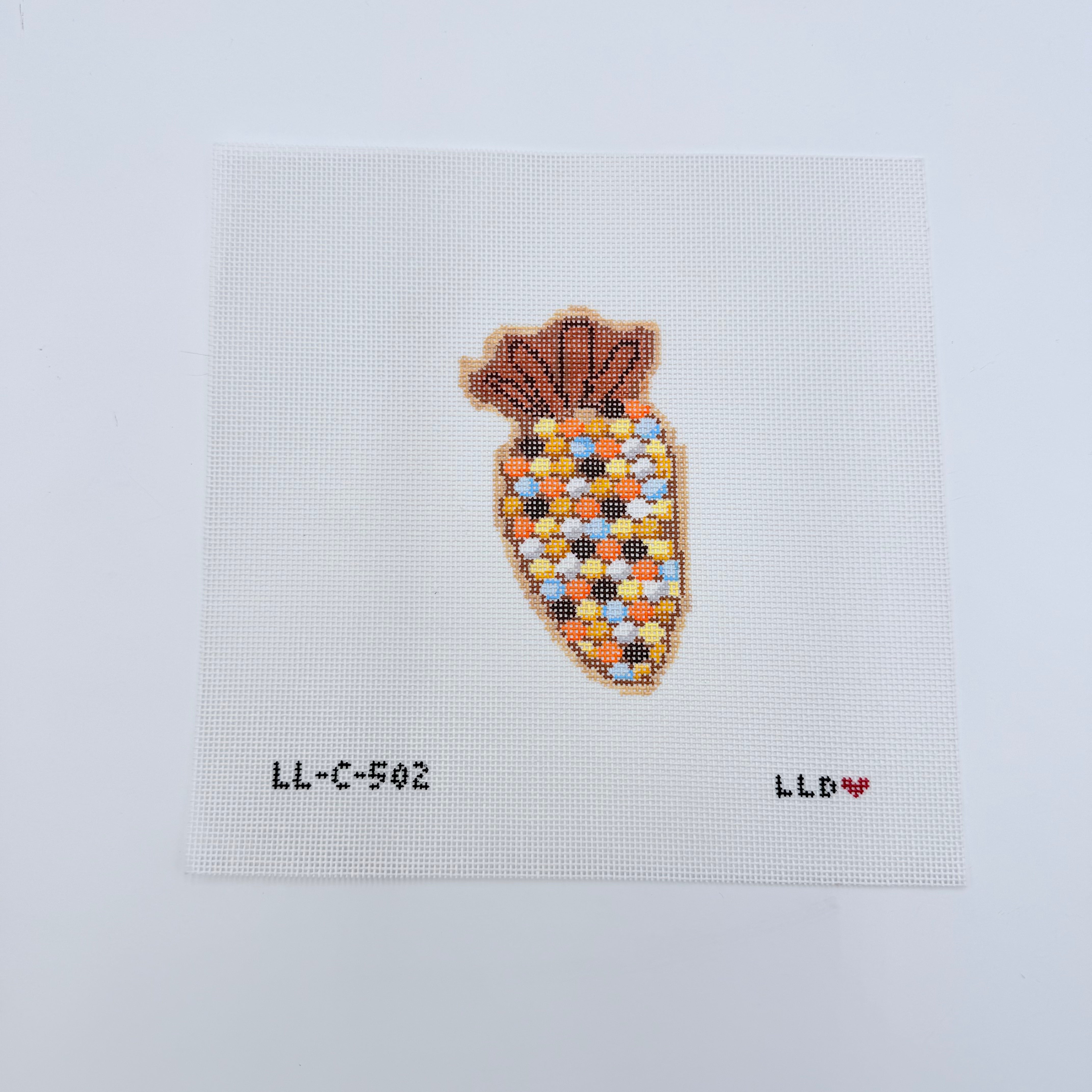 Corn Cookie Canvas - KC Needlepoint