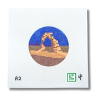 Arches Round Canvas - KC Needlepoint