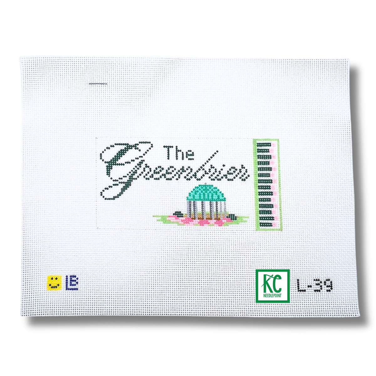 The Greenbrier Matchbook Canvas - KC Needlepoint