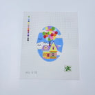 Floating House Canvas - KC Needlepoint