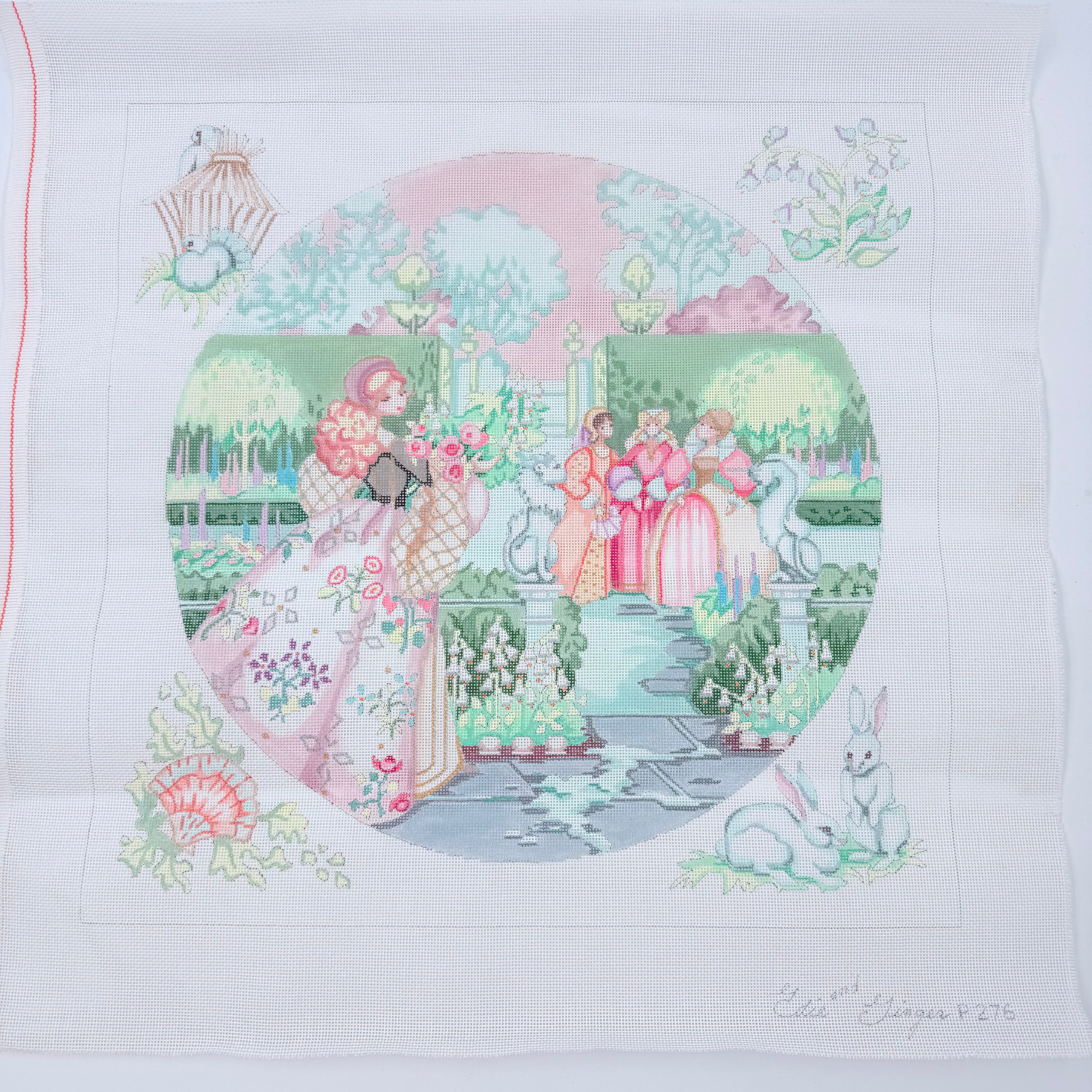 Mistress Mary Canvas - KC Needlepoint