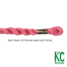 DMC 3 Pearl Cotton 961 Dark Dusty Rose - KC Needlepoint