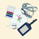 Bird Bam Bag/Luggage Tag Kit - KC Needlepoint