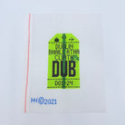Dublin Vintage Travel Tag Canvas - KC Needlepoint
