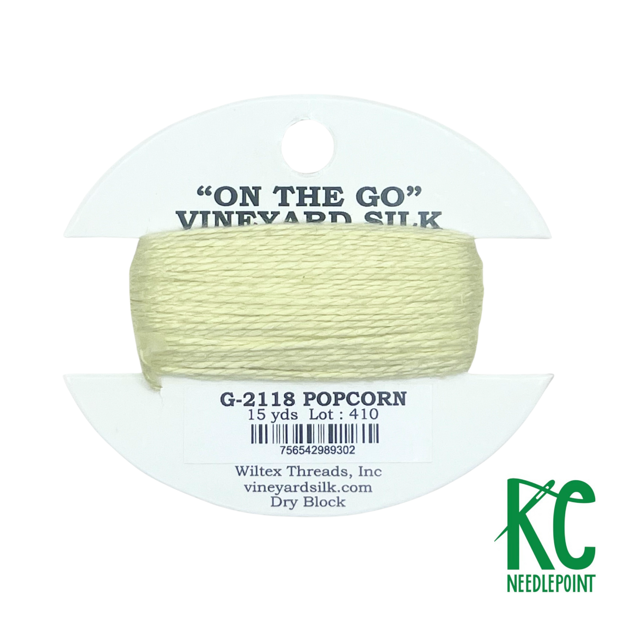 Vineyard Silk Card G2118 Popcorn - KC Needlepoint