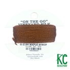 Vineyard Silk Card G2194 Maple Syrup - KC Needlepoint