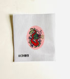 Red Dragon Oval Canvas - KC Needlepoint