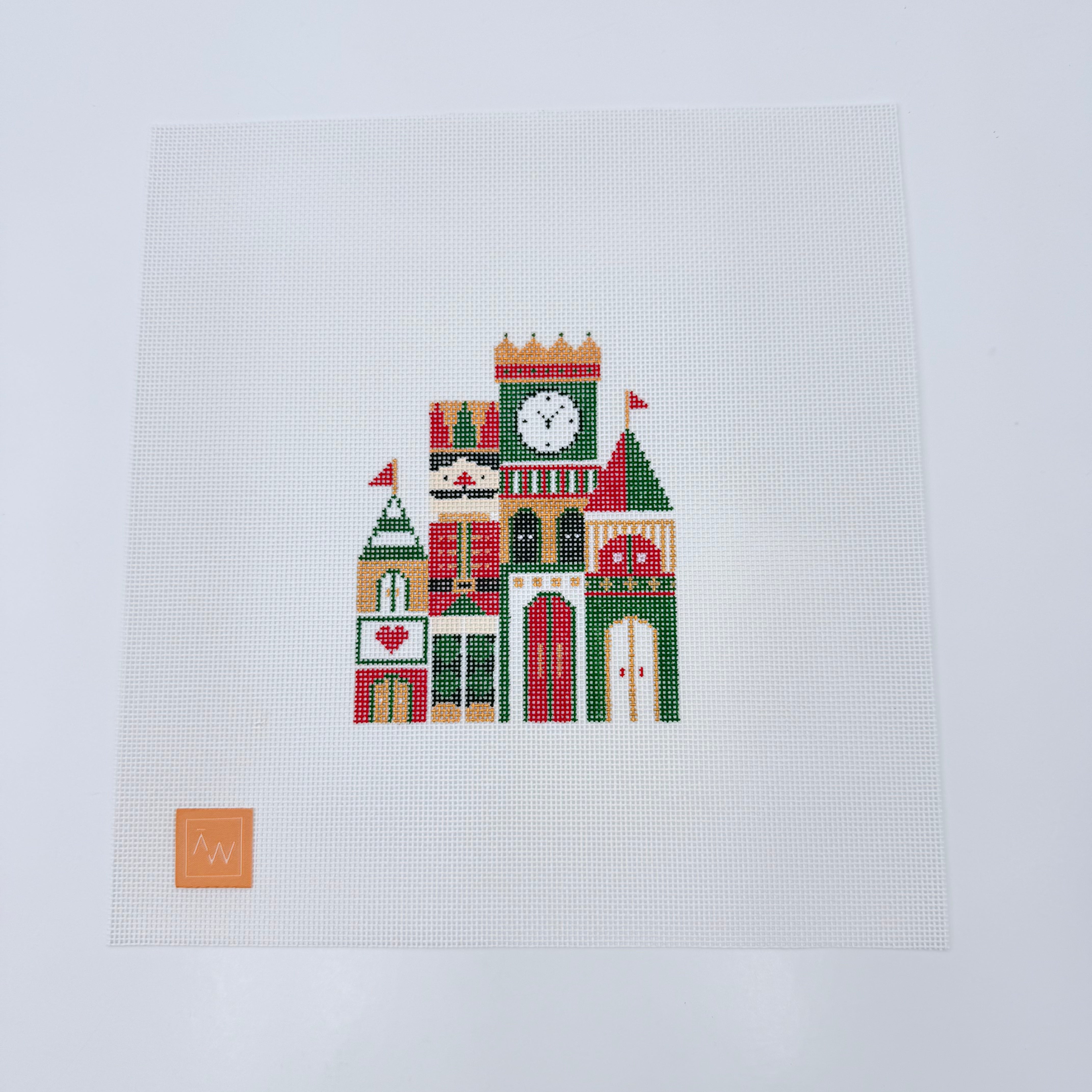 Nutcracker's Castle Ornament Canvas - KC Needlepoint