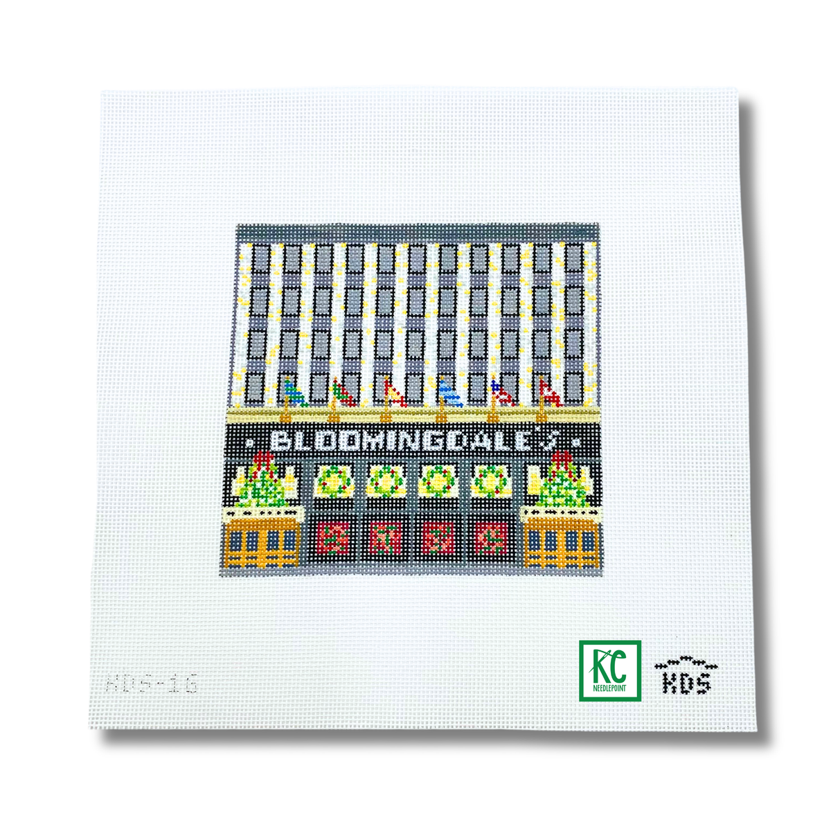 Bloomingdale's Storefront Canvas - KC Needlepoint