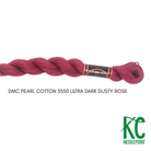 DMC 3 Pearl Cotton 3350 Ultra Dark Dusty Rose - KC Needlepoint