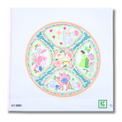 Nativity Round Canvas - KC Needlepoint
