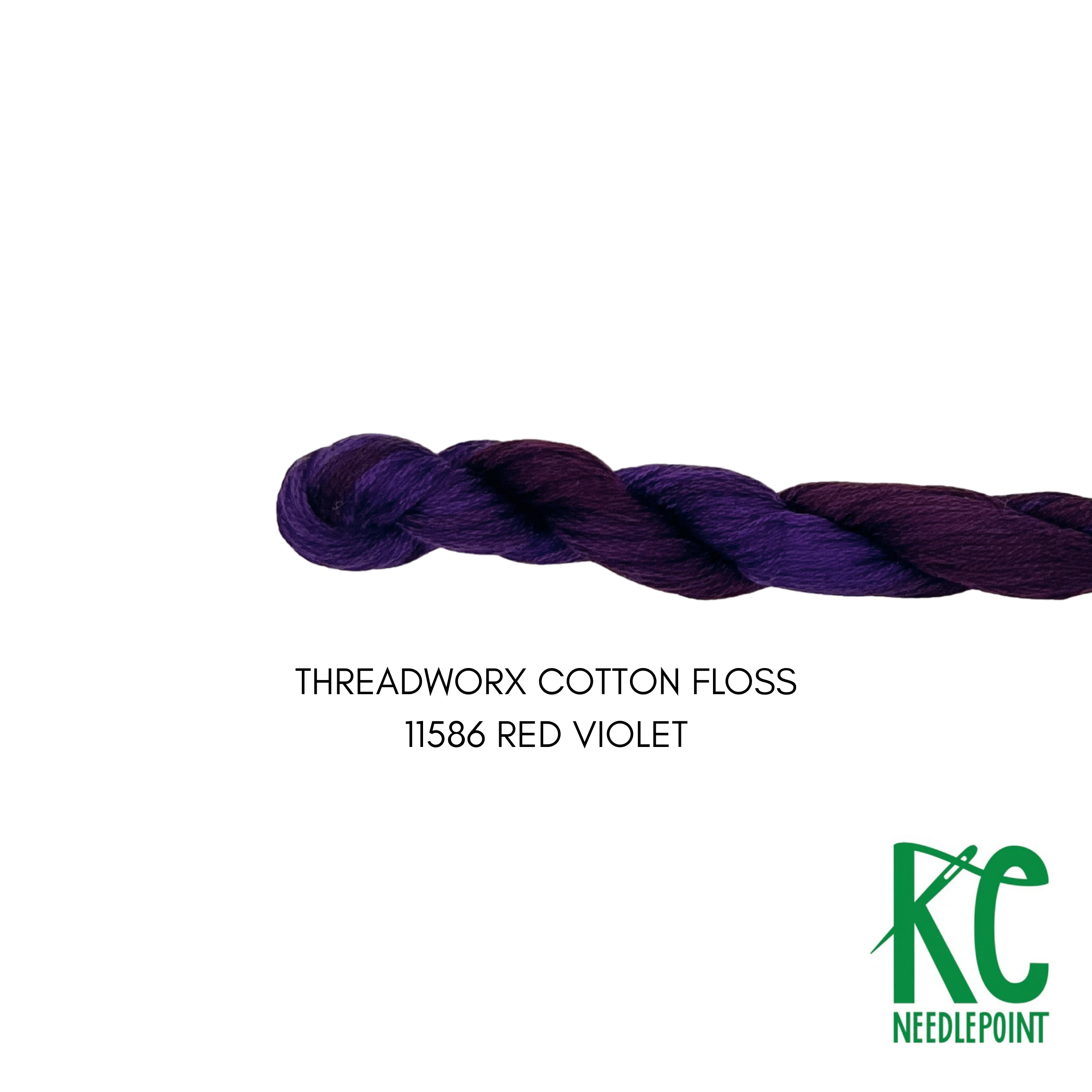 ThreadworX Cotton Floss 11586 Red Violet - KC Needlepoint