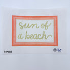 Sun of a Beach Canvas - KC Needlepoint