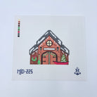 Nautical Christmas Boat House Canvas - KC Needlepoint