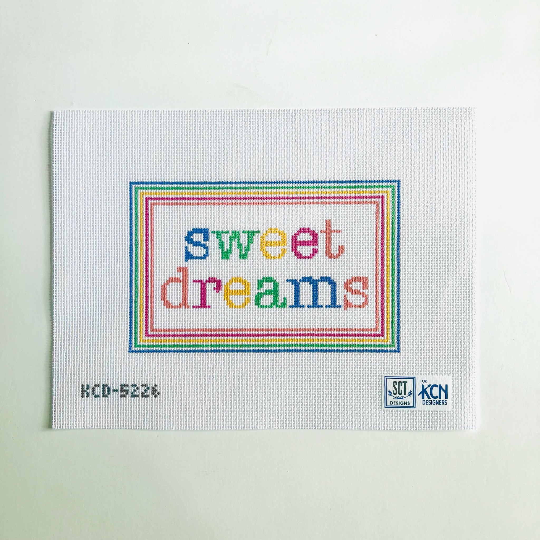 Sweet Dreams Canvas - KC Needlepoint
