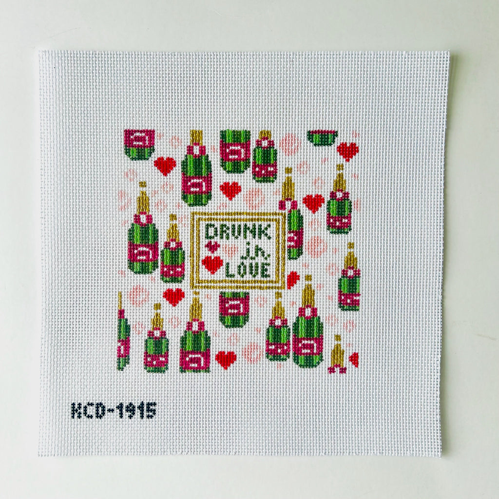 Drunk in Love Canvas - KC Needlepoint