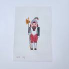 Swiss Guard Nutcracker Canvas - KC Needlepoint