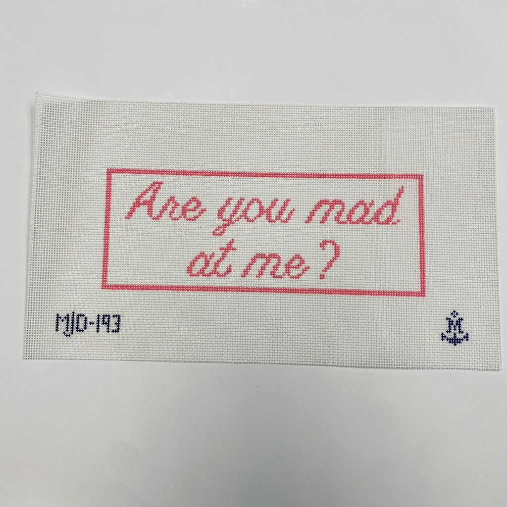 Are you mad at me? Canvas